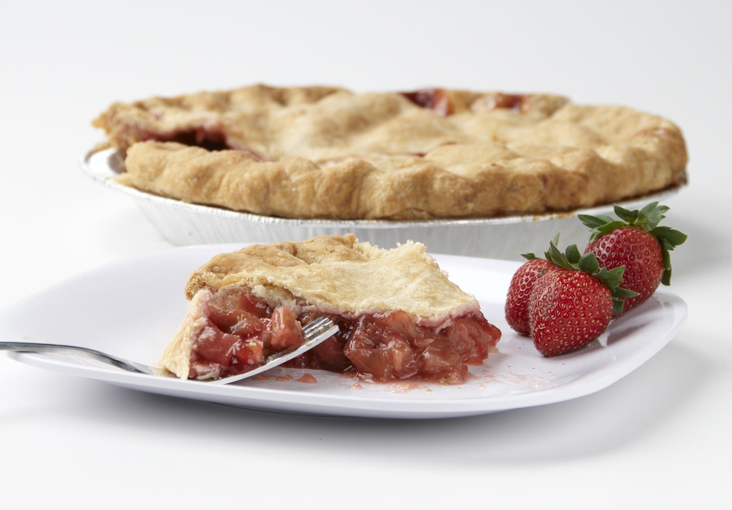 strawberry-rhubarb pie